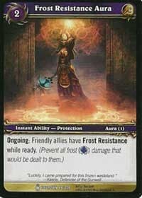 Frost Resistance Aura - Icecrown - WoW card