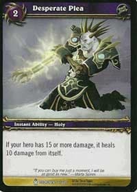 Desperate Plea - Icecrown - WoW card