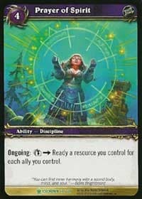 Prayer of Spirit - Icecrown - WoW card