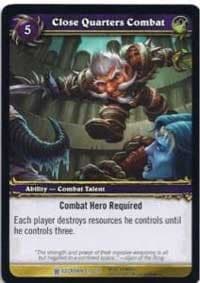 Close Quarters Combat - Icecrown - WoW card