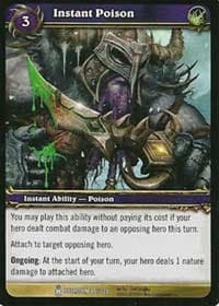 Instant Poison - Icecrown - WoW card