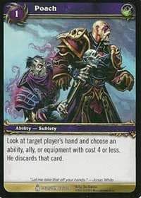 Poach - Icecrown - WoW card