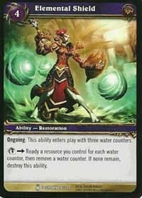 Elemental Shield - Icecrown - WoW card