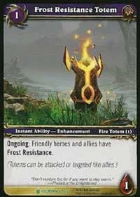 Frost Resistance Totem - Icecrown - WoW card