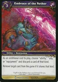 Embrace of the Nether - Icecrown - WoW card