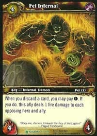 Fel Infernal - Icecrown - WoW card