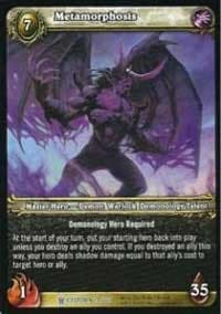 Metamorphosis - Icecrown - WoW card