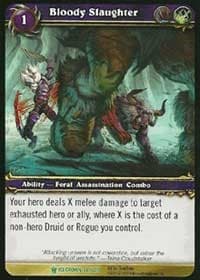 Bloody Slaughter - Icecrown - WoW card