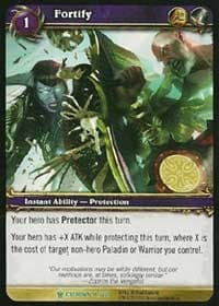 Fortify - Icecrown - WoW card