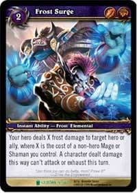 Frost Surge - Icecrown - WoW card
