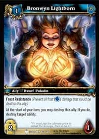 Bronwyn Lightborn - Icecrown - WoW card