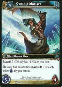 Cynthia Masters - Icecrown - WoW card