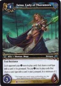 Jaina, Lady of Theramore - Icecrown - WoW card