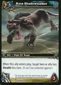 Kysa Shadowstalker - Icecrown - WoW card