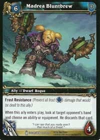 Madrea Bluntbrew - Icecrown - WoW card