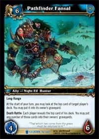 Pathfinder Fansal - Icecrown - WoW card