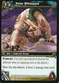 Vylar Whitepaw - Icecrown - WoW card