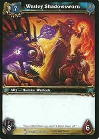 Wesley Shadowsworn - Icecrown - WoW card