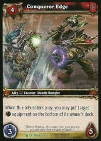 Conqueror Edge - Icecrown - WoW card