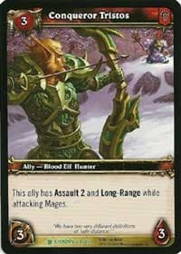 Conqueror Tristos - Icecrown - WoW card