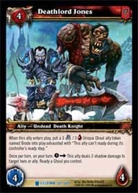 Deathlord Jones - Icecrown - WoW card