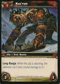 Kuz'vun - Icecrown - WoW card