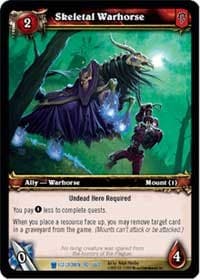 Skeletal Warhorse - Icecrown - WoW card