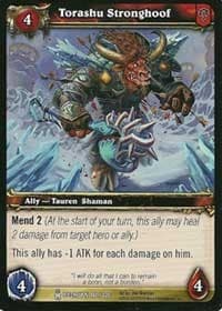 Torashu Stronghoof - Icecrown - WoW card