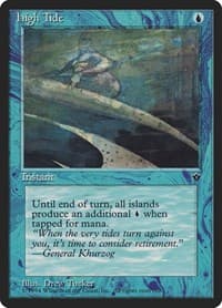 High Tide (Tucker) - Fallen Empires - Magic: The Gathering card