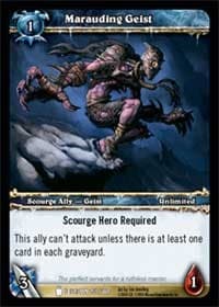 Marauding Geist - Icecrown - WoW card