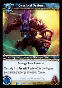 Overlord Drakuru - Icecrown - WoW card
