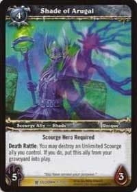 Shade of Arugal - Icecrown - WoW card