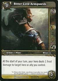 Bitter Cold Armguards - Icecrown - WoW card