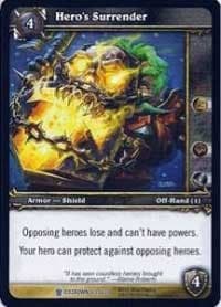 Hero's Surrender - Icecrown - WoW card