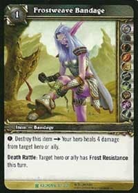 Frostweave Bandage - Icecrown - WoW card