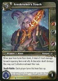 Iceshrieker's Touch - Icecrown - WoW card