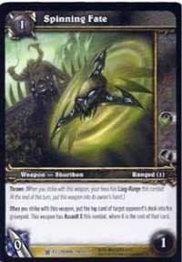 Spinning Fate - Icecrown - WoW card
