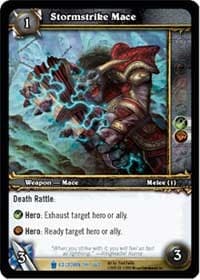 Stormstrike Mace - Icecrown - WoW card
