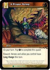 A Proper String - Icecrown - WoW card
