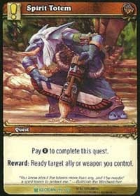 Spirit Totem - Icecrown - WoW card