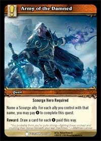 Army of the Damned - Icecrown - WoW card