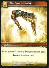 The Boon of A'dal - Icecrown - WoW card