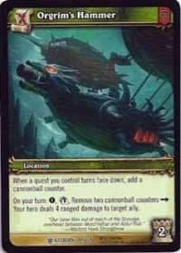 Orgrim's Hammer - Icecrown - WoW card