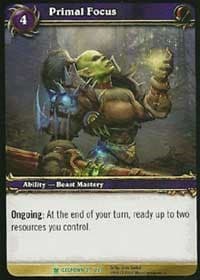 Primal Focus - Icecrown - WoW card