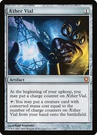 Aether Vial - From the Vault: Relics - Magic: The Gathering card
