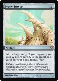 Ivory Tower - From the Vault: Relics - Magic: The Gathering card