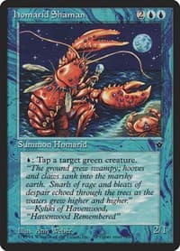 Homarid Shaman - Fallen Empires - Magic: The Gathering card