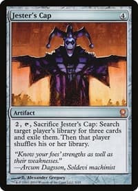 Jester's Cap - From the Vault: Relics - Magic: The Gathering card
