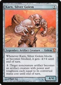 Karn, Silver Golem - From the Vault: Relics - Magic: The Gathering card