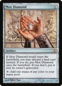 Mox Diamond - From the Vault: Relics - Magic: The Gathering card